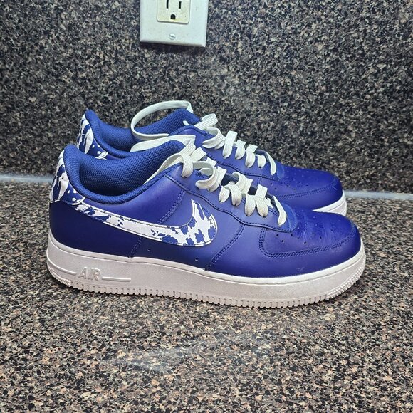 Nike Air Force 1 PRM Blue Void/White CZ7873-400 Men’s 9 - Picture 6 of 12